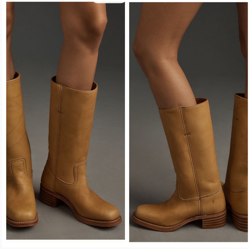Frye Campus 14L Boots Size 8.5 / Wide Calf - Picture 3 of 15
